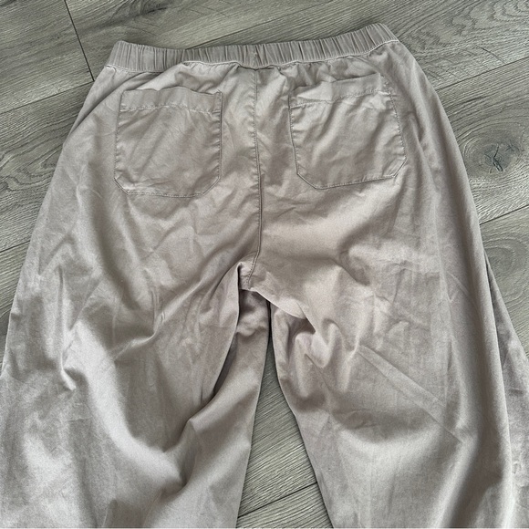 PACT Women's Daily Twill Crop Pant light Brown size Large - Picture 6 of 11